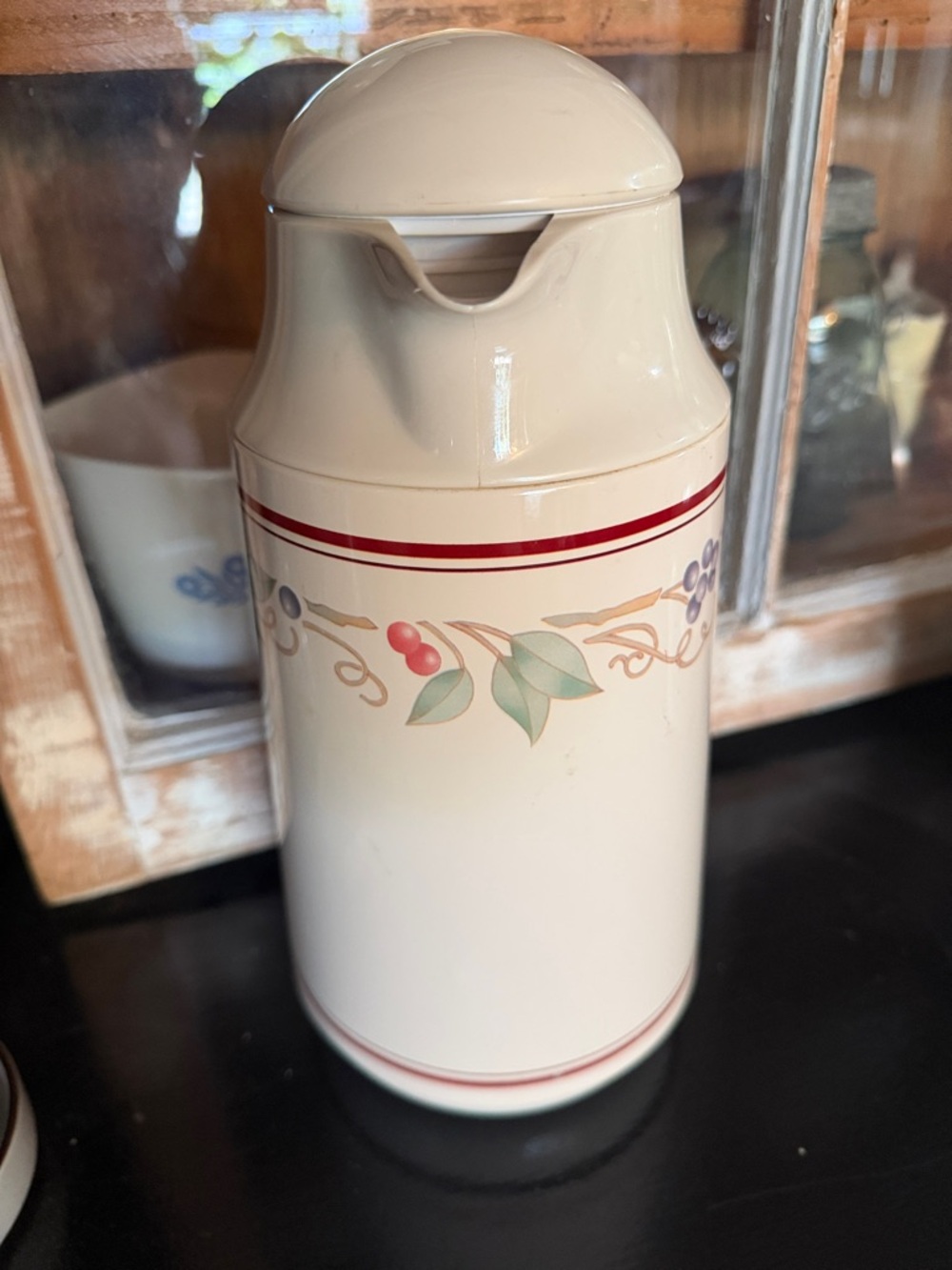 Abundance Pattern Corning/Corelle Insulated Pitcher - Picture 5 of 6
